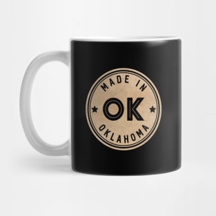 Made In Oklahoma OK State USA Mug